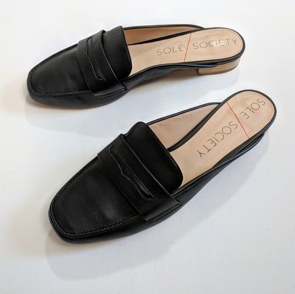 slip on mule loafers